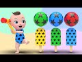 Color Balls Bingo | Johny Johny Yes Papa &amp; Are You Sleeping | Nursery Rhymes | Kindergarten