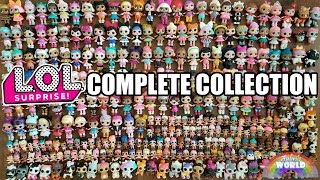 LOL Surprise COMPLETE COLLECTION: ALL SERIES | L.O.L. Full Set Series 1 2 3 4 Big Glam Glitter