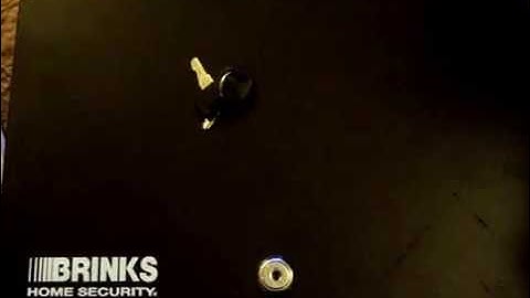Brinks Home Security - Lock Box - Hairpin Lock Picked