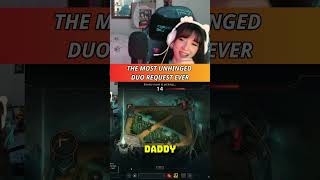 THE MOST UNHINGED DUO REQUEST EVER #emiliacosplay #twitch #twitchclips