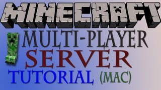 How To Make a Minecraft Multiplayer Server 1.5.2 (Mac) - HD