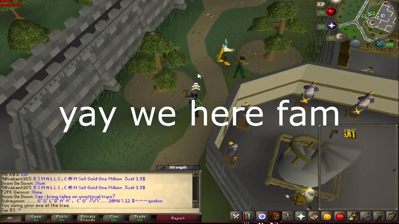 How To Get Yew Logs Osrs Youtube