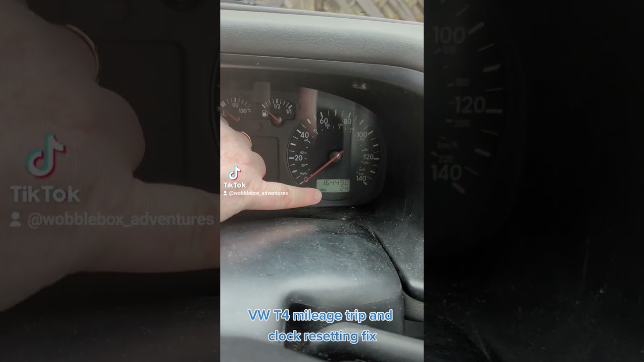 Исправление пробега и часов VW T4 