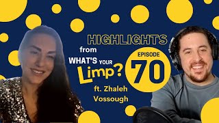 Ep. 70 HIGHLIGHTS ft. ZHALEH VOSSOUGH (The Chosen, Mayans M.C., Better Call Saul) by What's Your Limp? 1,426 views 1 year ago 14 minutes, 30 seconds