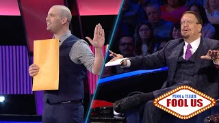 Penn and Teller Fooled by an ENVELOPE?!? | Watch Michael Bourada on Fool Us