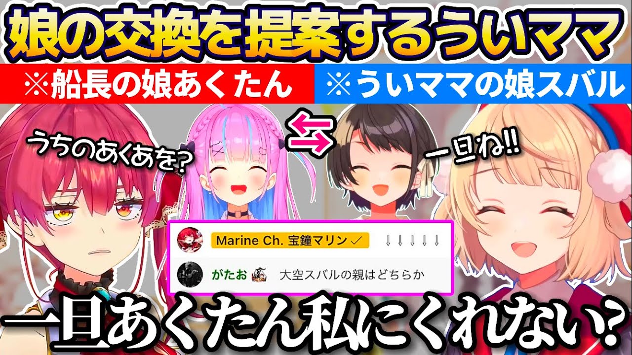 大空スバルの親はどちらか?