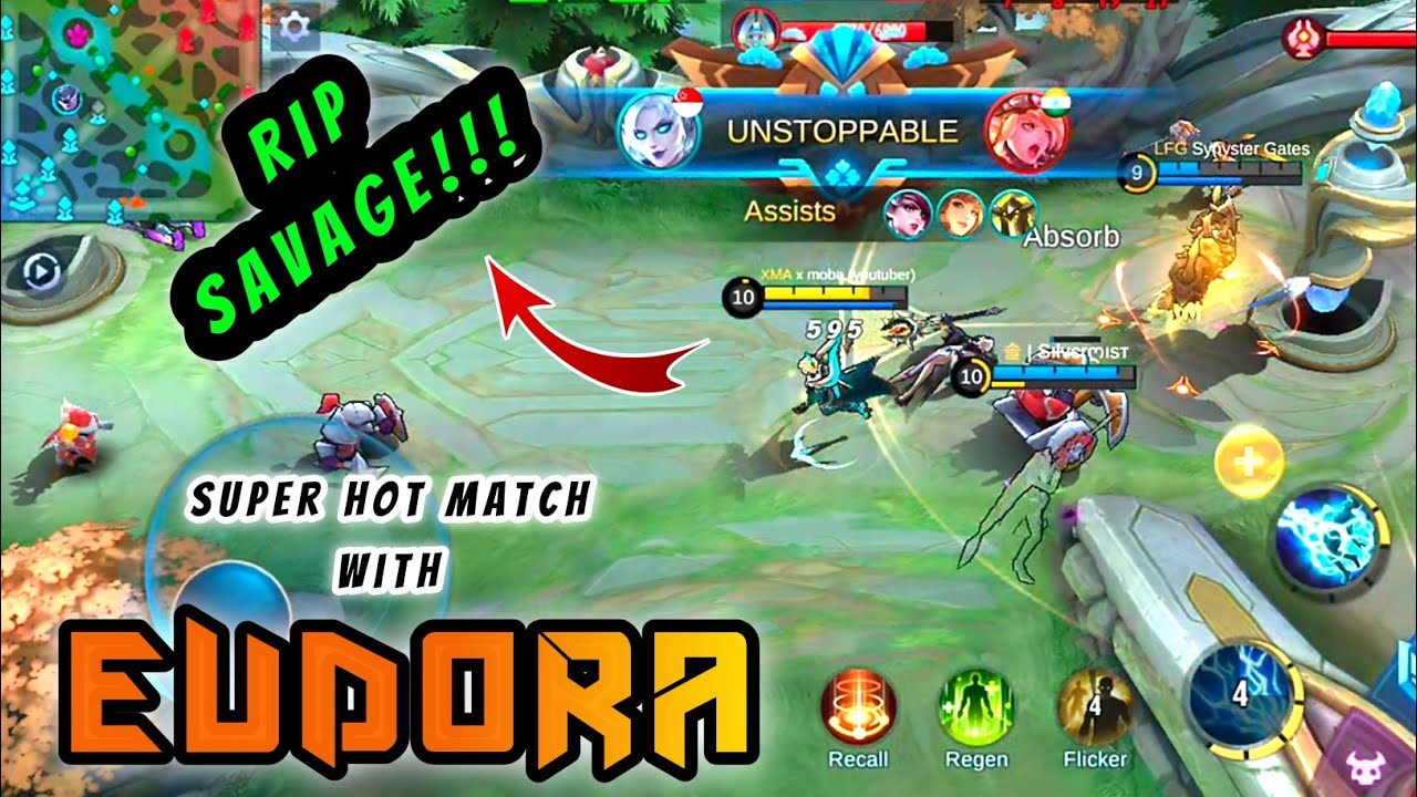 Eudora Rip Savage Gameplay With Top 1 Global Build Eudora Mobile Legends Youtube Eudora Rip Savage Gameplay With Top 1 Global Build Eudora Mobile Legends Youtube