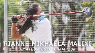 RIANNE MALIXI: BATANG GOLF PRODIGY NG PINAS MAGPAPAKITANG GILAS SA AMERIKA