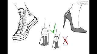 How to Draw Shoes (Sneakers & Heels) — #ClipStudioTips2026