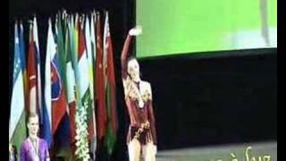 Anna Bessonova - Kiss &amp; Cry - World Cup Portimao 2007