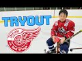 Jr red wings tryout brick team 2012 at rolston hockey academy