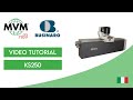 Video Tutorial KS250 - Affilatrice per lame lineari