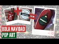 💅 Nail Art con SEMI de Charm + GEL  PAINT de Cherimoya 🎄 BOLA DE NAVIDAD 🎄 estilo comic POP ART 🎅