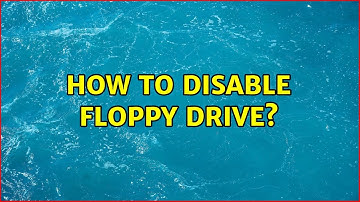 Ubuntu: How to disable floppy drive? (2 Solutions!!)