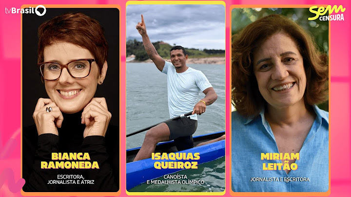 🔴 SEM CENSURA RECEBE ISAQUIAS QUEIROZ, MIRIAM LEITÃO E BIANCA RAMONEDA