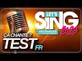 Lets sing 2023  test du jeu de karaoke sur consoles