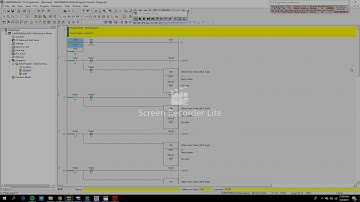 SIMULASI LAMPU BERJALAN DENGAN CX PROGRAMER DAN CX DESIGNER