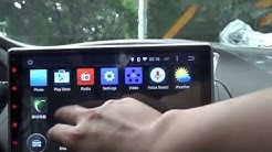 10.1" Quad Core Android Kit Kat 2DIN Car Stereo Support OBD2 DAB+ WIFI 3G 