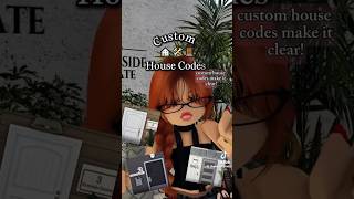 Custom House Plate Decals for Bloxburg 🗺️ *not my video* #bloxburg #tiktok #viral