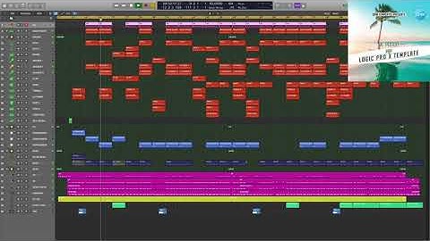 Logic Pro X Template De Pasion ( Pop ) #logicproxtemplate #logicprox #logicpro