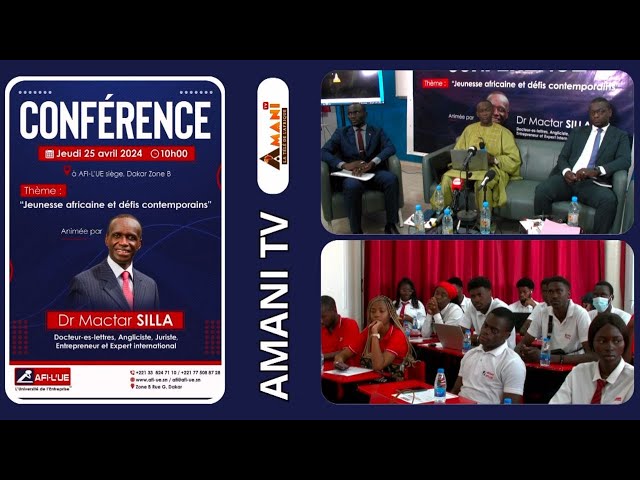 La jeunesse africaine et les défis Contemporains par Dr Mactar SILLA