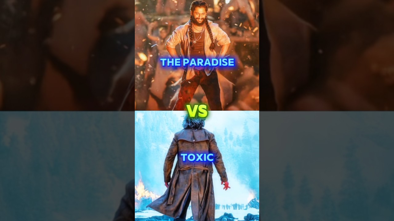 The Paradise Vs Toxic Movie Collection comperison 🔥💰#shorts