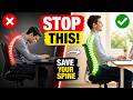 Stop Sitting Like This! Fix Your Posture Before It Hurts Your Spine