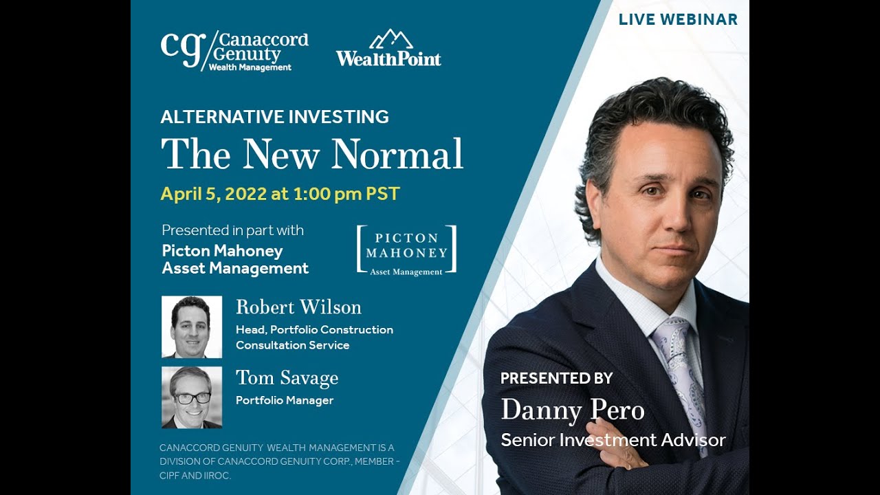 Alternative Investing: The New Normal with Danny Pero and Picton Mahoney
