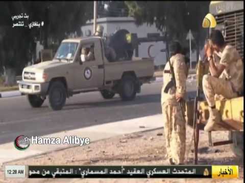 حمزة الليبي قناة ليبيا الحدث بعد أن سبقها إلى سرت قوات