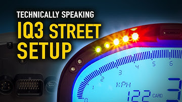 💬 How to setup your IQ3 Street Dash - Technically Speaking
