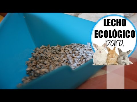 LECHO ECOLÓGICO PARA CONEJOS