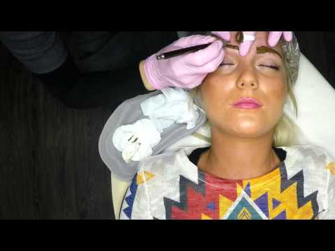 Microblading by Sandra Opulskiene (time lapse)