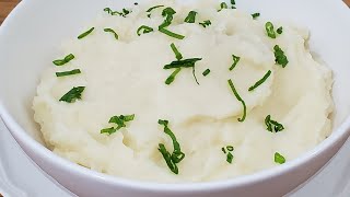 طريقة تحضير بطاطا بوريه Classic mashed potatoes recipe