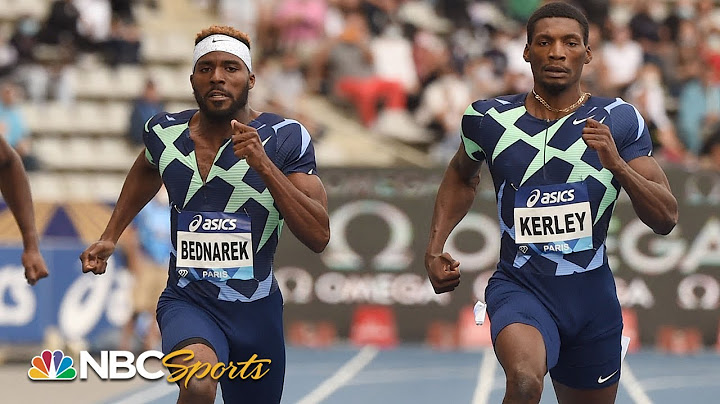 American Olympic silver medalists duel to photo finish in Paris 200m | NBC Sports