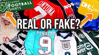 SPOT THE FAKE FOOTBALL SHIRT... (Real Vs Fake)