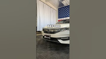 Before & After Accord Chrome Delete ⚫️