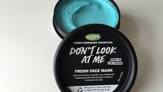 #Test na żywo #recenzja #opinia #Lush #Dont look at me