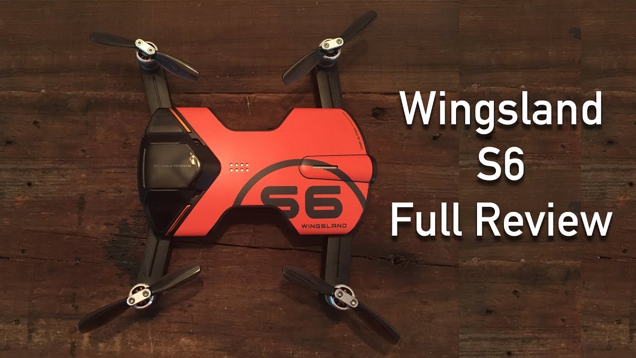Drone Review - Wingsland S6 - YouTube