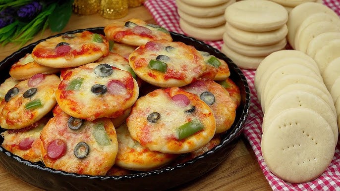 Mini Pizza Bites Recipe (Party Snacks) 🍕