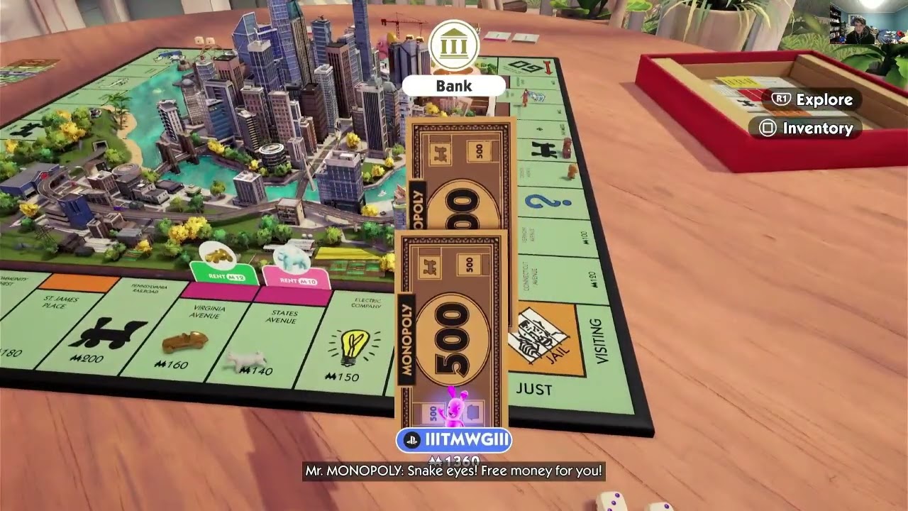 monopoly  with the boys