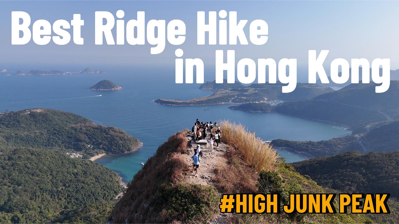 Best Ridge Hike in Hong Kong | High Junk Peak Drone Video in 4K