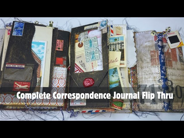 Vintage Junk Journal Featuring Tim Holtz - YouTube
