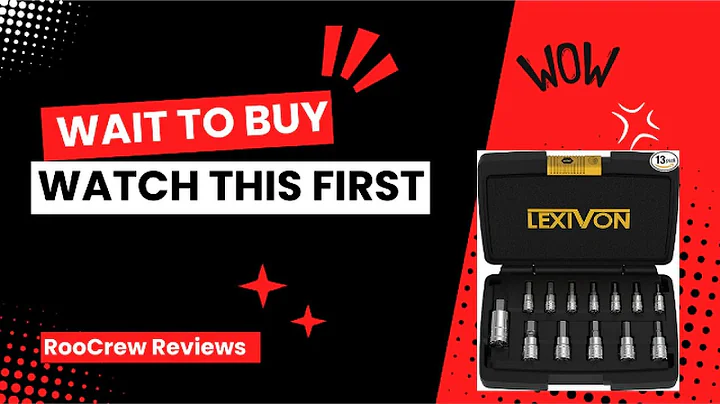 Unboxing and Review: LEXIVON HEX Bit Socket Set - Premium S2 Alloy Steel (13-Piece SAE)