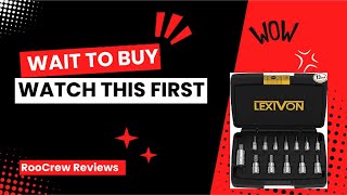 Unboxing and Review: LEXIVON HEX Bit Socket Set - Premium S2 Alloy Steel (13-Piece SAE)