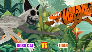 Boss Cat vs Tiger | Zoonomaly Animation by Exard Flash 28,590 views 3 weeks ago 1 minute, 14 seconds