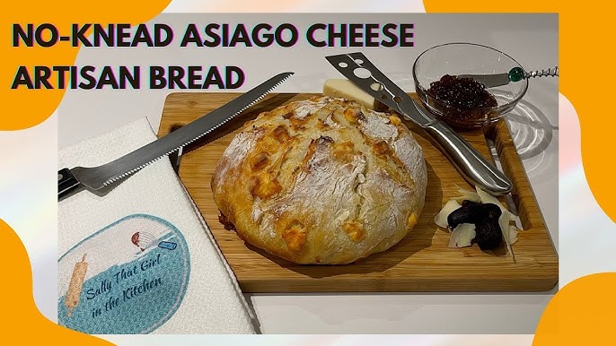 Cheese Bread (no knead!)