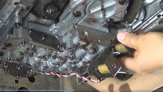 dodge ram 1500 transmission shifting problem caused by defective pressure/overdrive solenoid.