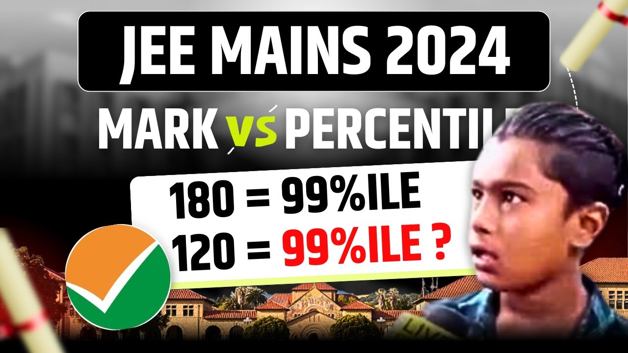 Expected Marks VS Percentile in JEE Mains 2024 April Attempt 4th to