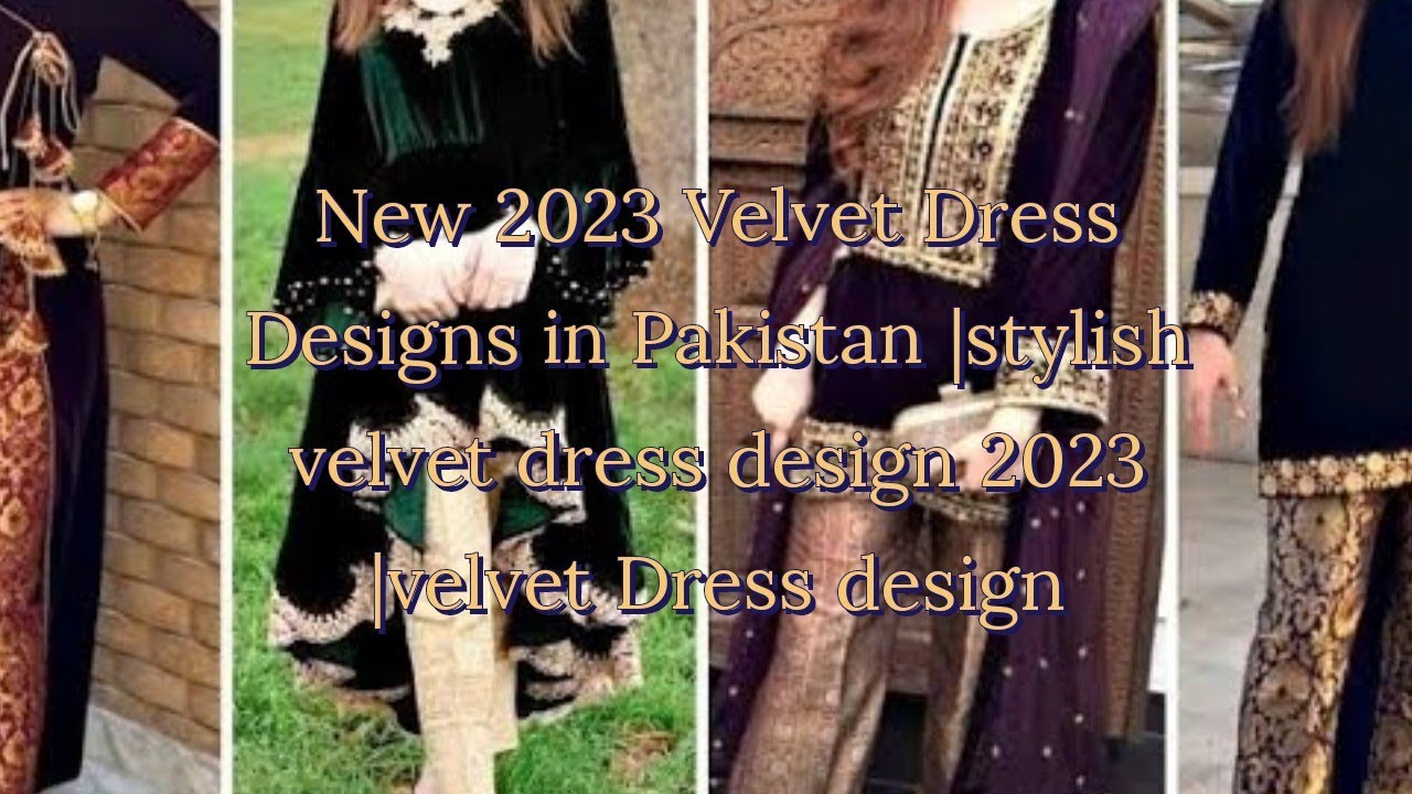 Velvet Dresses for Wedding Events Pakistan Heavy Velvet Dresses Wedding  Guest