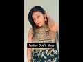FESTIVE OUTFIT IDEAS❤️✨#shorts #ootdindia #youtubeviralvideo #youtubeshorts #outfitideas
